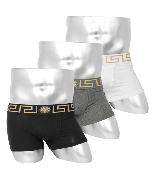 ヴェルサーチェ VERSACE 【3枚セット】NEWCLIENT BDG ITALY メンズ ボクサーパンツ OUTLET SALE_F cts